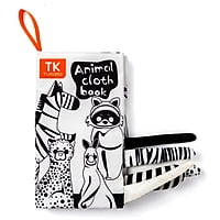 TUMAMA Tail cloth books - black and white