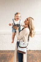 ON-THE GO Insulated Bottle Bag - Leaf ON-THE GO Insulated Bottle Bag - Leaf