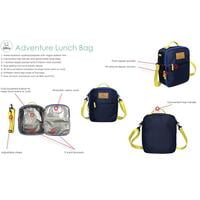 ADVENTURE Lunch Bag Black ADVENTURE Lunch Bag Black