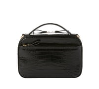 Luxe Diaper Clutch- Black Croc Luxe Diaper Clutch- Black Croc