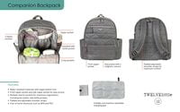 TWELVElittle Companion Backpack LEOPARD TWELVElittle Companion Backpack LEOPARD