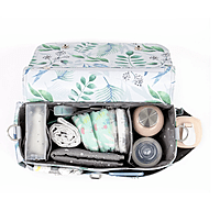Stroller Diaper Bag Caddy Black/ Tan Stroller Diaper Bag Caddy Black/ Tan