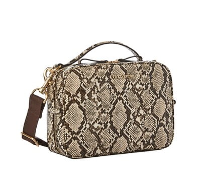 Luxe Diaper Clutch- Snake