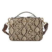 Luxe Diaper Clutch- Snake